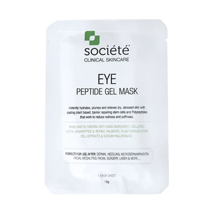 Société Eye Peptide Gel Masks 10 Pack - The Skin Lab Skincare