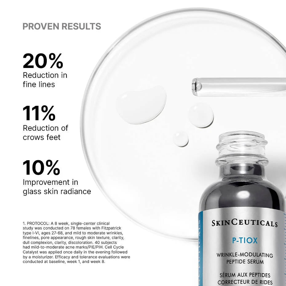 SkinCeuticals P-TIOX Peptide Serum 15ml - The Skin Lab Skincare