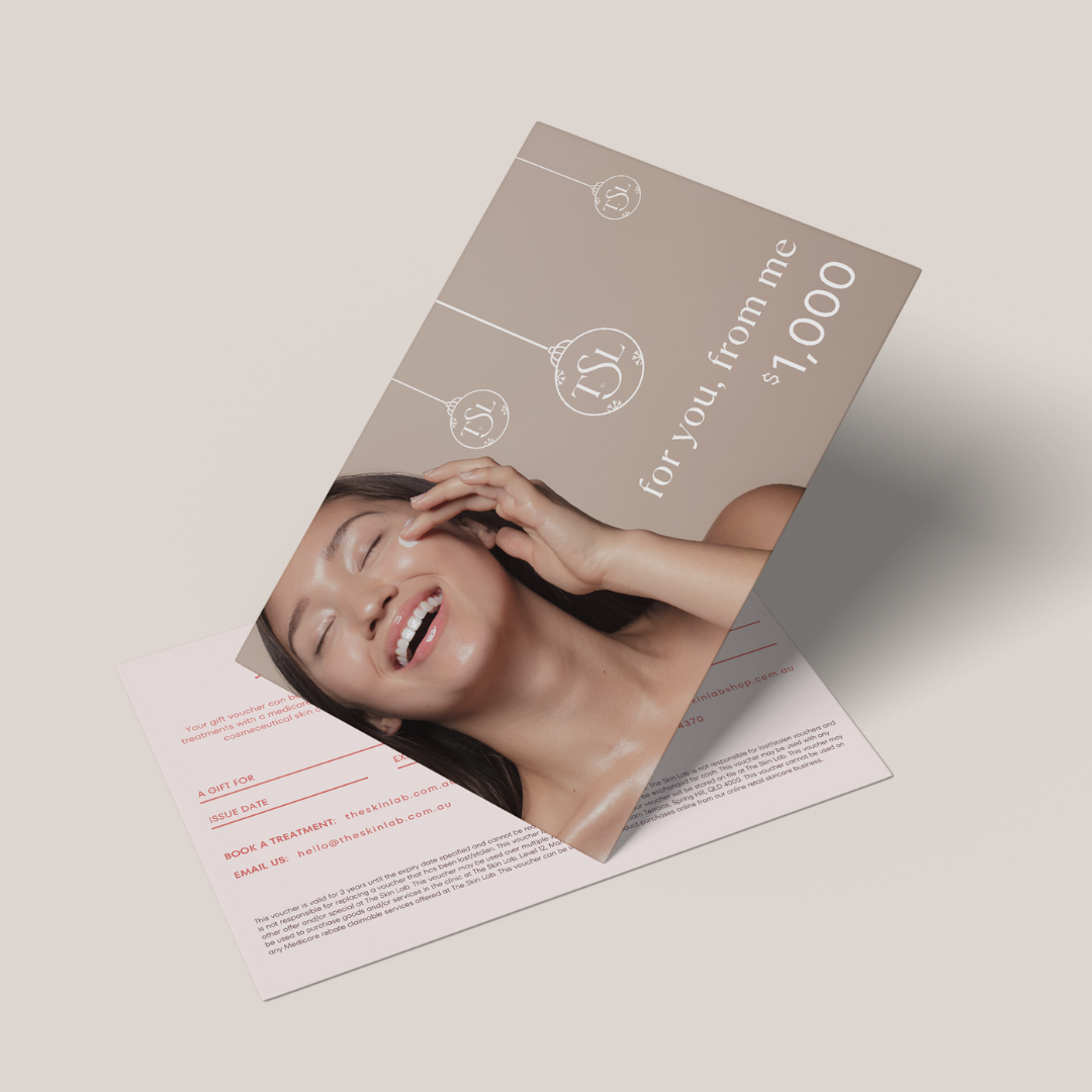 $1000 Gift Card (includes free $400 gift) - The Skin Lab Skincare
