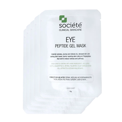 Société Eye Peptide Gel Masks 10 Pack - The Skin Lab Skincare