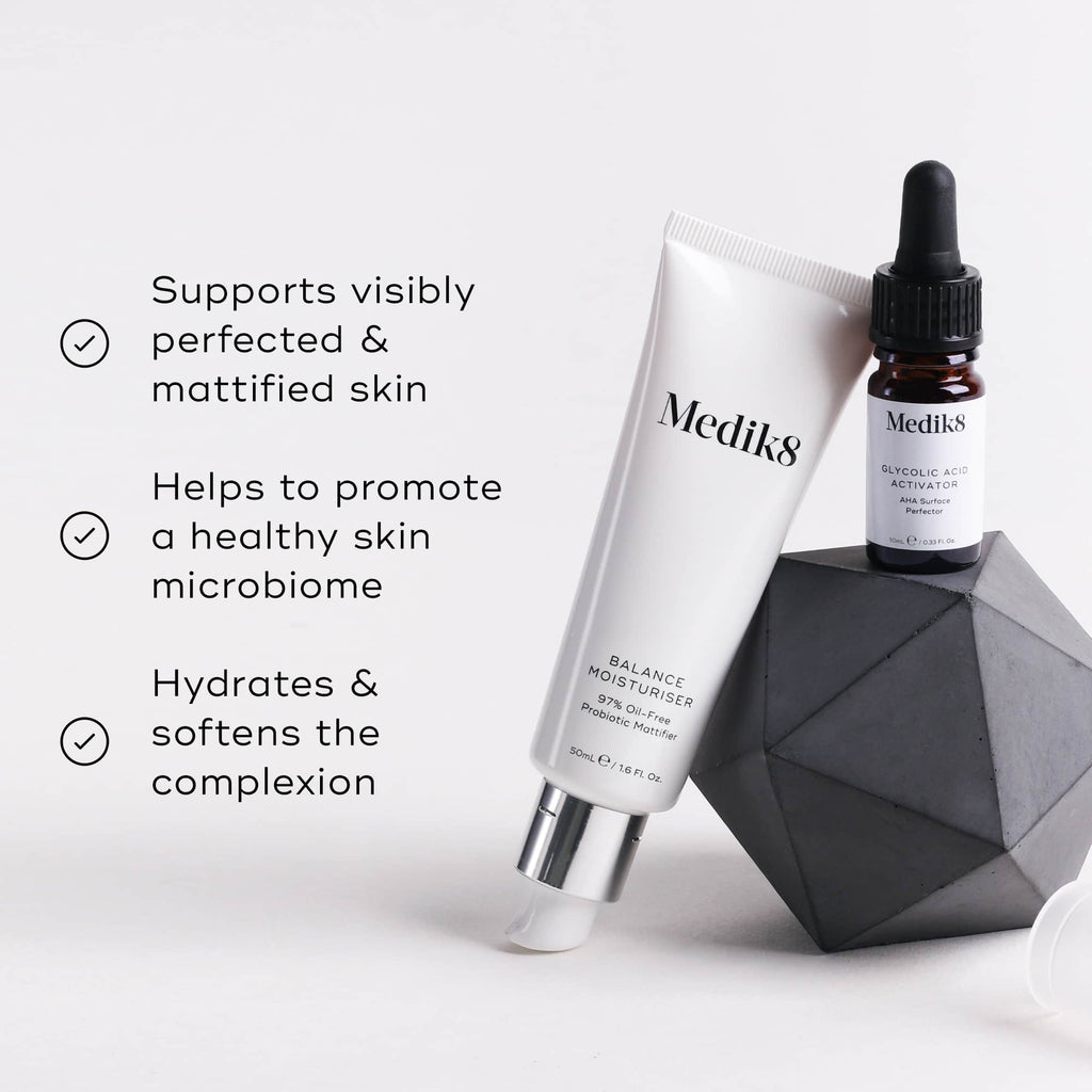 Medik8 Balance Moisturiser & Glycolic Acid Activator™