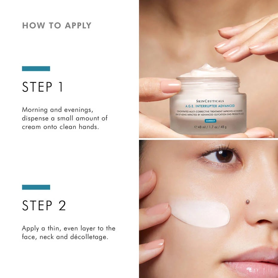 SkinCeuticals A.G.E. Interrupter Advanced Cream 48ml - The Skin Lab Skincare