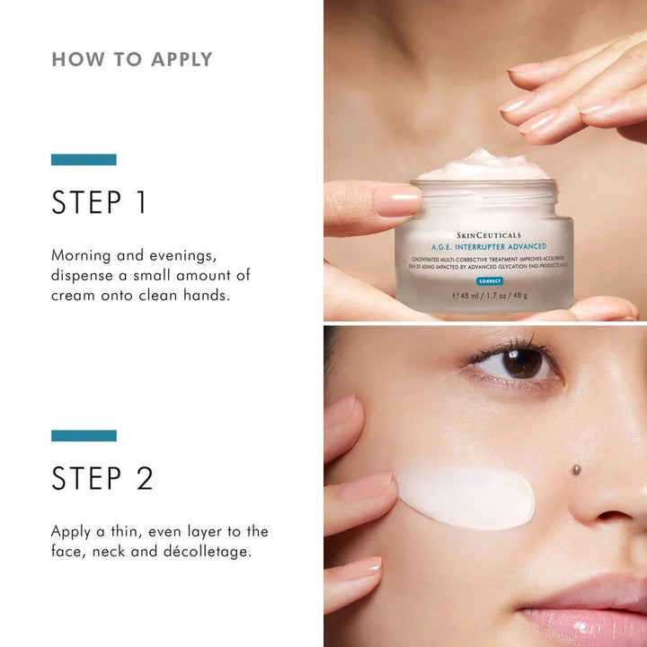 SkinCeuticals A.G.E. Interrupter Advanced Cream 48ml - The Skin Lab Skincare