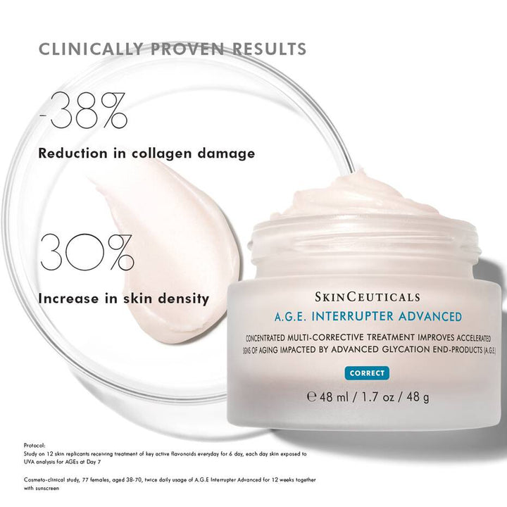 SkinCeuticals A.G.E. Interrupter Advanced Cream 48ml - The Skin Lab Skincare