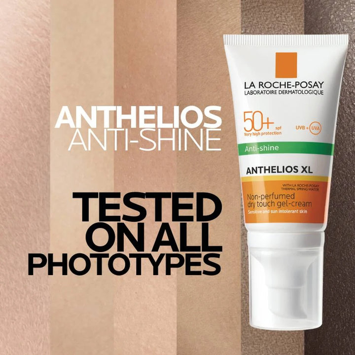 La Roche-Posay Anthelios XL Anti-Shine Dry Touch Facial Sunscreen SPF50+