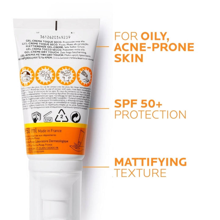La Roche-Posay Anthelios XL Anti-Shine Dry Touch Facial Sunscreen SPF50+