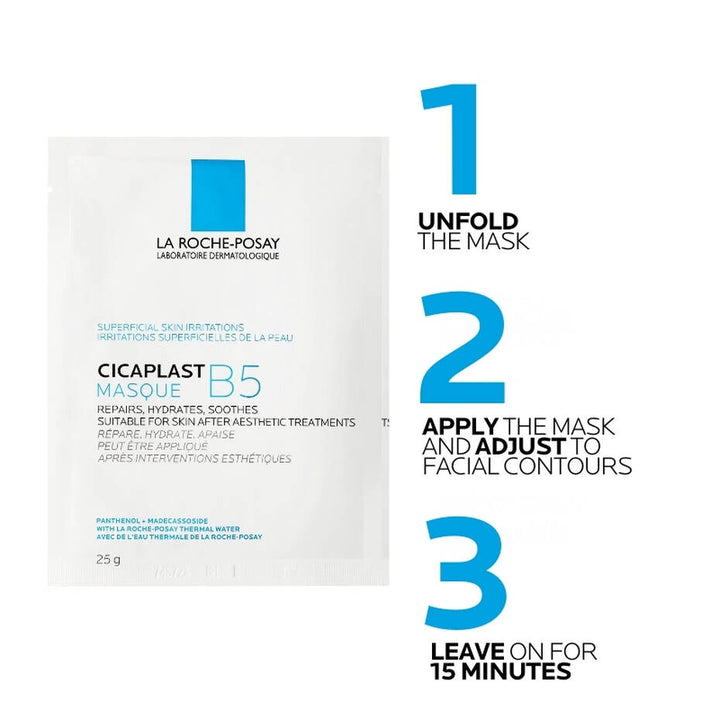 La Roche-Posay Cicaplast B5 Facial Sheet Mask (5-Pack)