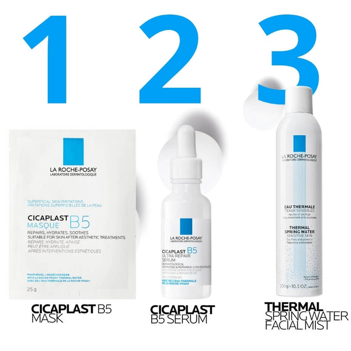 La Roche-Posay Cicaplast B5 Facial Sheet Mask (5-Pack)