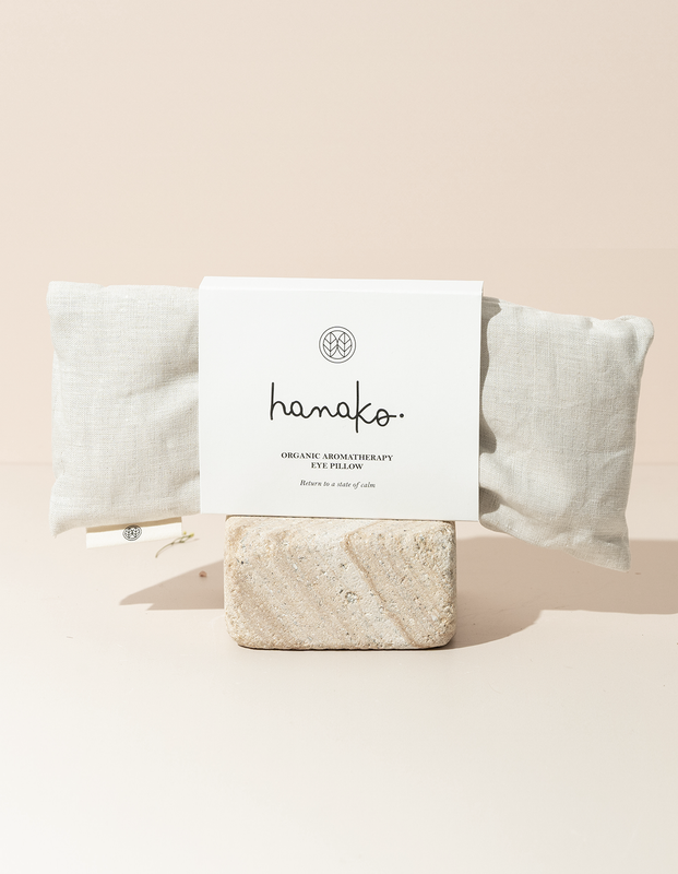 Hanako Therapies Aromatherapy Organic Eye Pillow