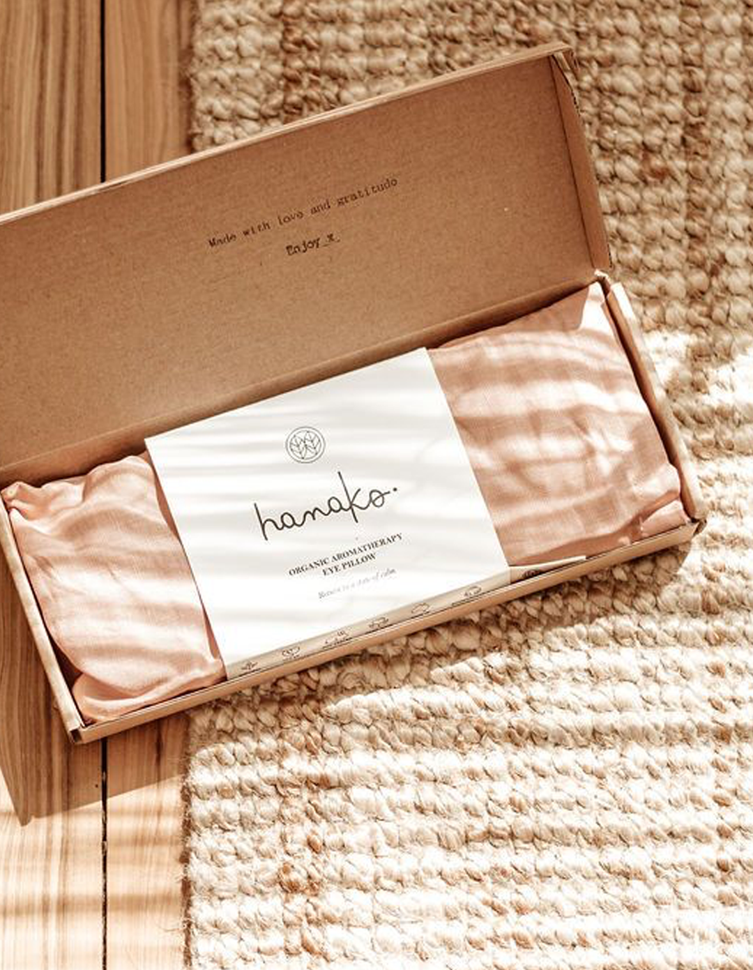 Hanako Therapies Aromatherapy Organic Eye Pillow