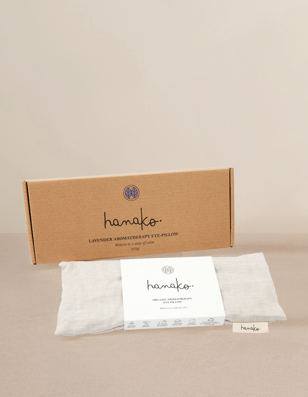 Hanako Therapies Aromatherapy Organic Eye Pillow