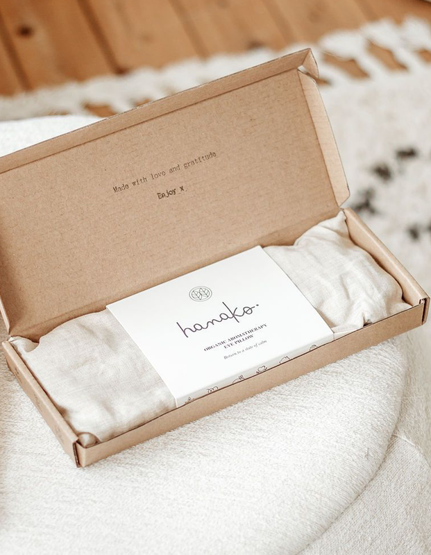 Hanako Therapies Aromatherapy Organic Eye Pillow