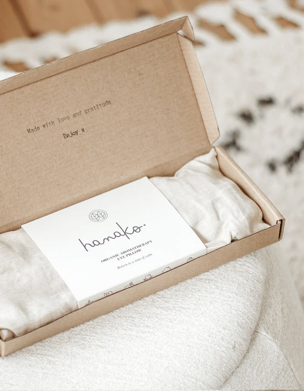 Hanako Therapies Aromatherapy Organic Eye Pillow