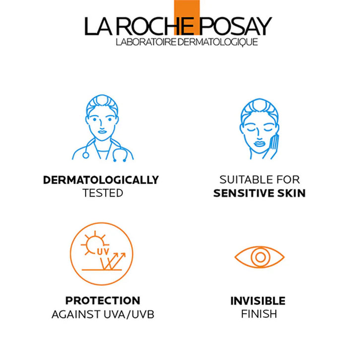 La Roche-Posay Anthelios Invisible Fluid Facial Sunscreen SPF 50+