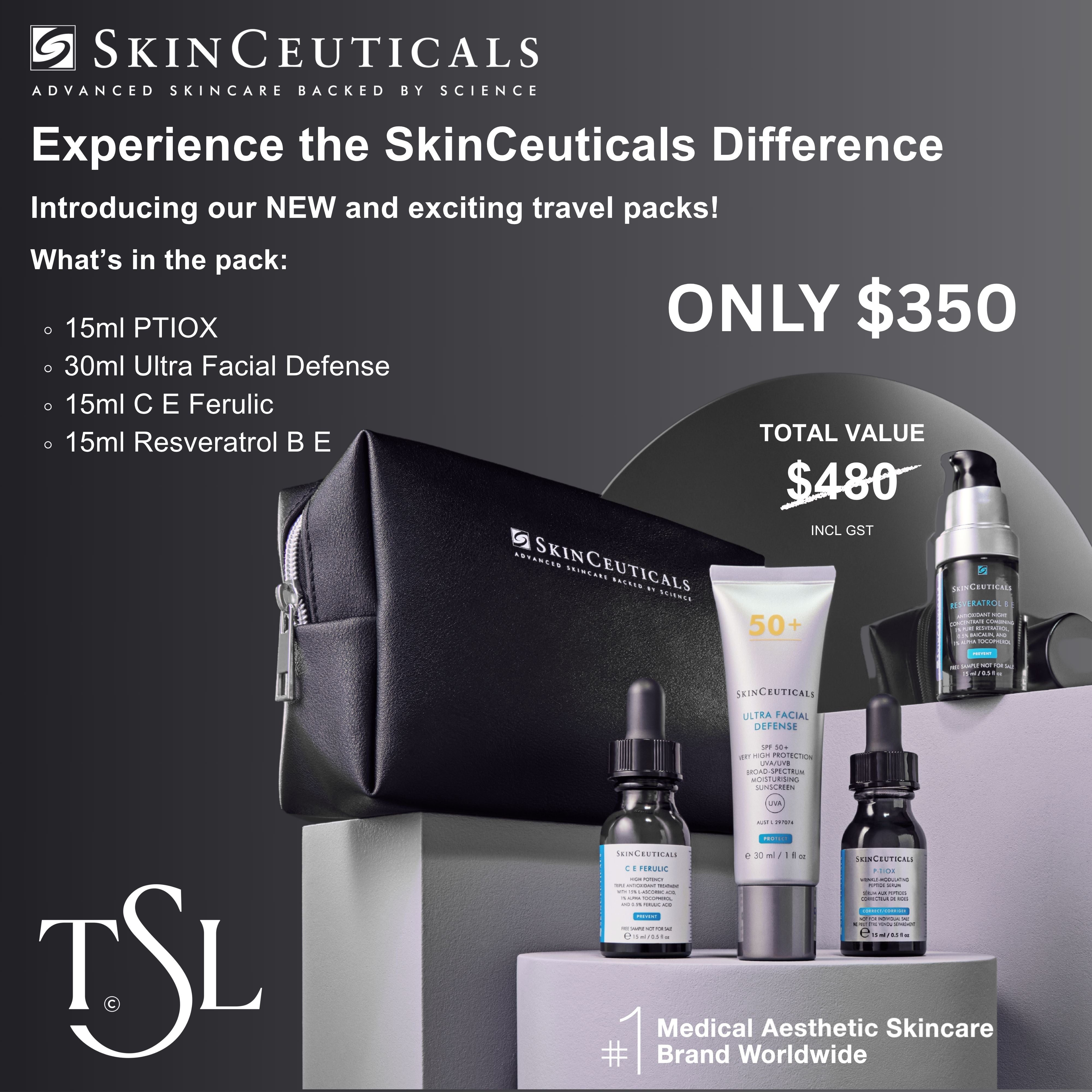 SkinCeuticals ANTI-AGING SYSTEM トライアルセット SkinCeuticals