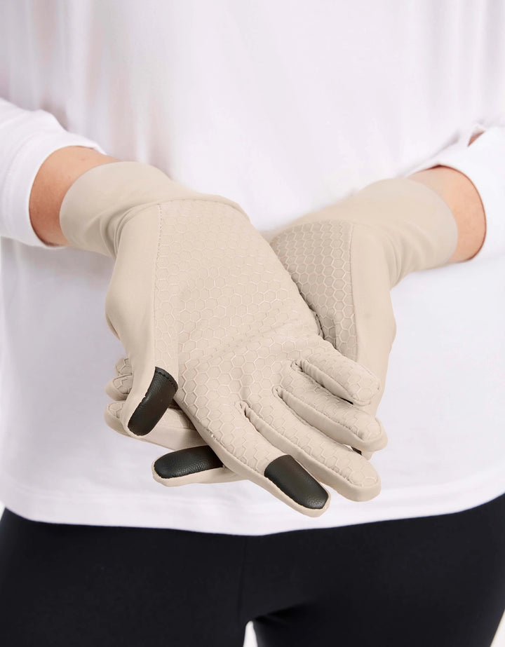Solbari Women's Driving Gloves UPF 50+