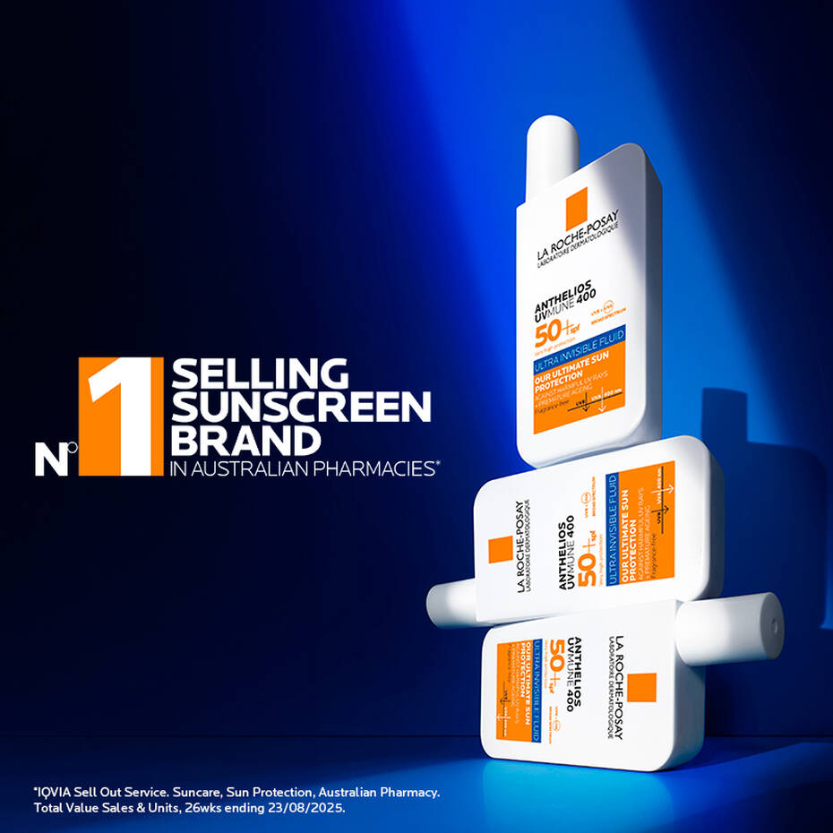 La Roche-Posay Anthelios UVMune 400 Ultra Invisible Fluid Facial Sunscreen SPF 50+
