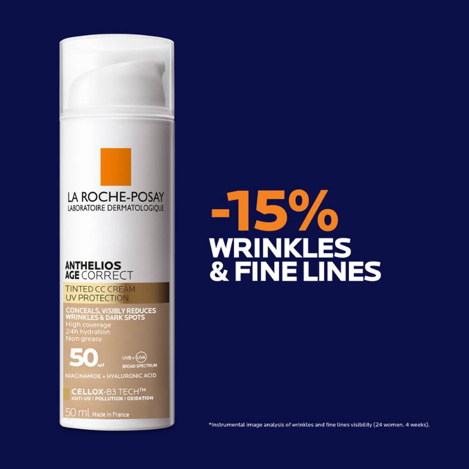 La Roche-Posay Anthelios Age Correct Tinted CC Cream SPF50
