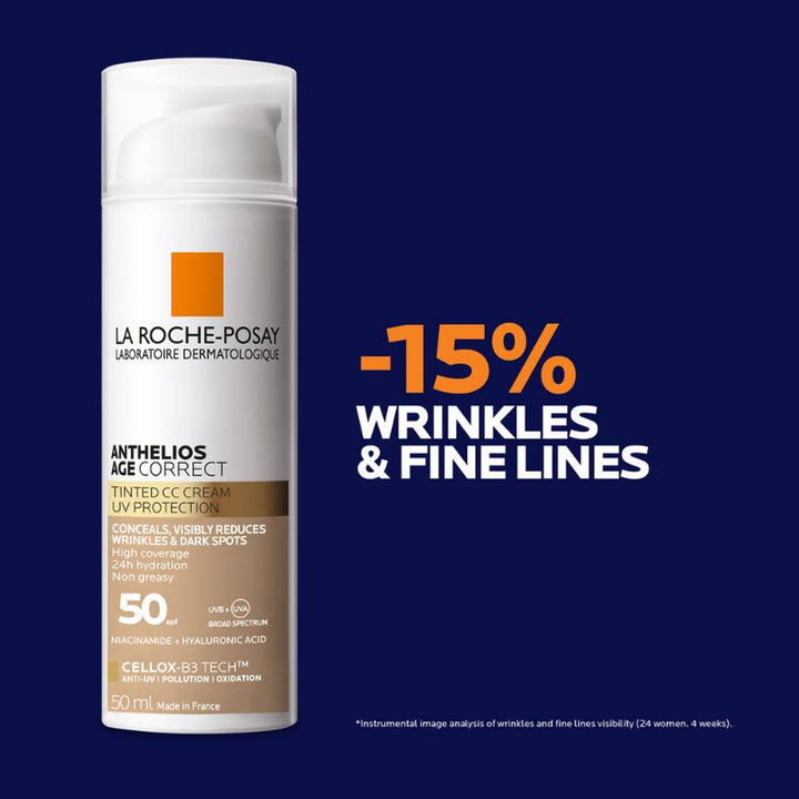 La Roche-Posay Anthelios Age Correct Tinted CC Cream SPF50