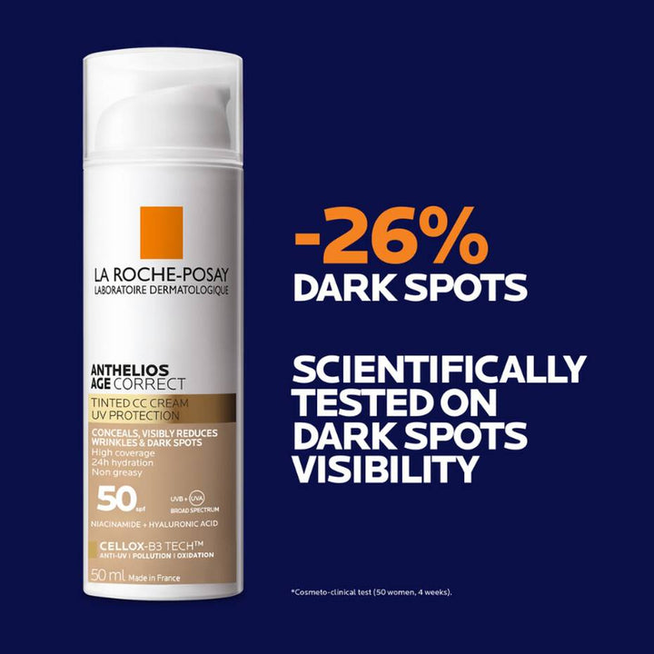 La Roche-Posay Anthelios Age Correct Tinted CC Cream SPF50