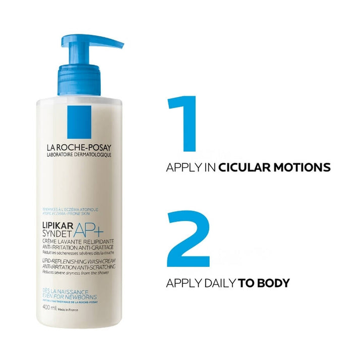 La Roche-Posay Lipikar Syndet Ap+ Body Wash Shower Cream