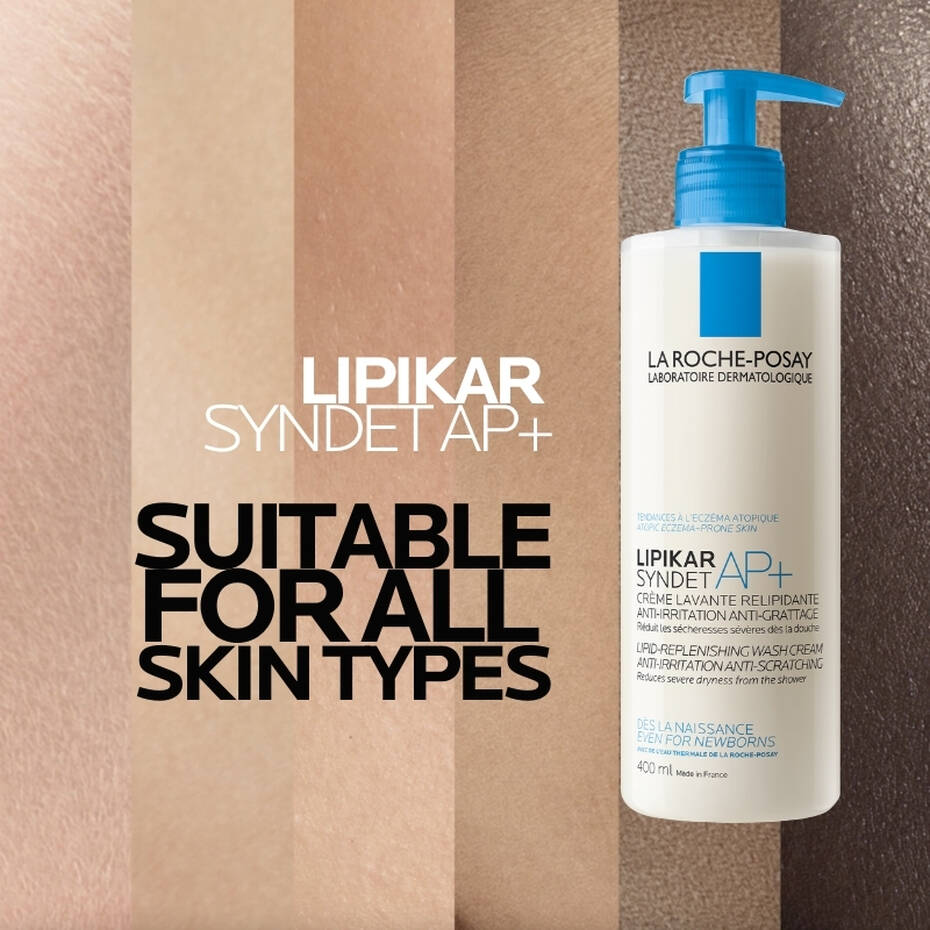 La Roche-Posay Lipikar Syndet Ap+ Body Wash Shower Cream