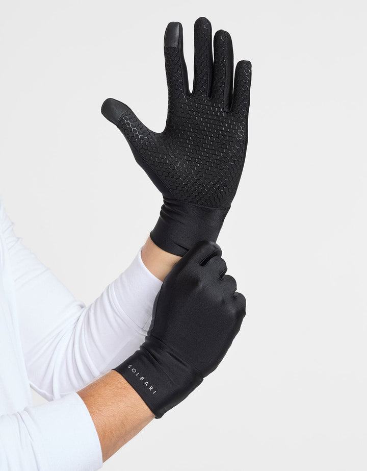 Solbari Mens Driving Gloves UPF 50+