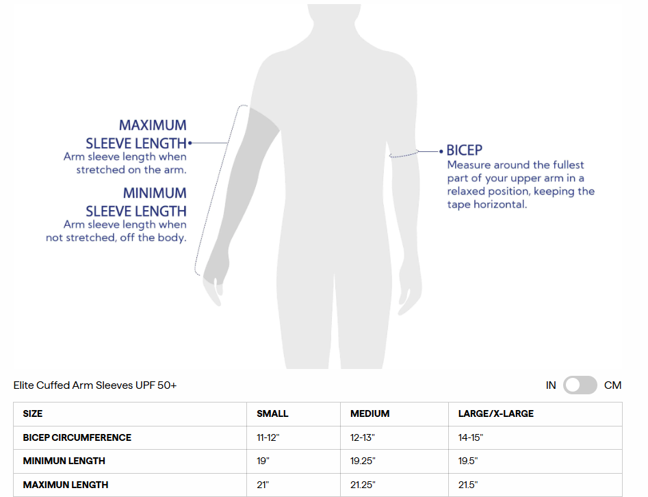Solbari Arm Sleeves UPF 50+ Sun Protection