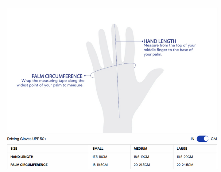 Solbari Women's Driving Gloves UPF 50+