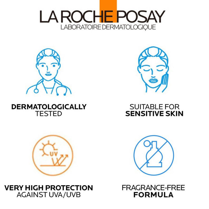 La Roche-Posay Anthelios UVMune 400 Ultra Invisible Fluid Facial Sunscreen SPF 50+