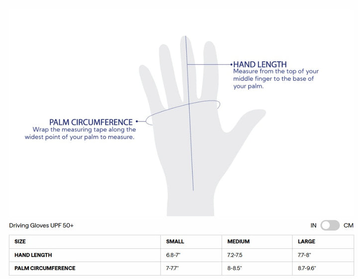 Solbari Women's Driving Gloves UPF 50+