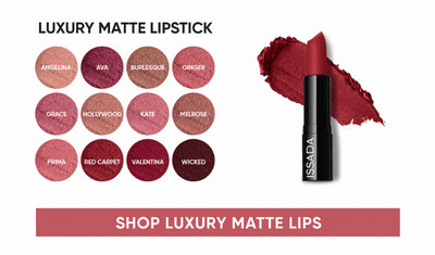 ISSADA Luxury Matte Lipstick - The Skin Lab Skincare