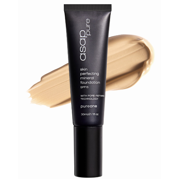 ASAP Skin Perfecting Mineral Foundation - Pure One 30ml - The Skin Lab Skincare
