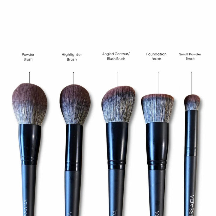 ISSADA 15 Piece Professional Vegan Brush Set