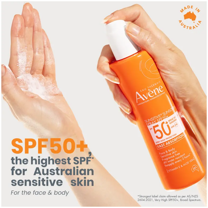 Avène Sunsitive® Sunscreen Spray SPF 50+