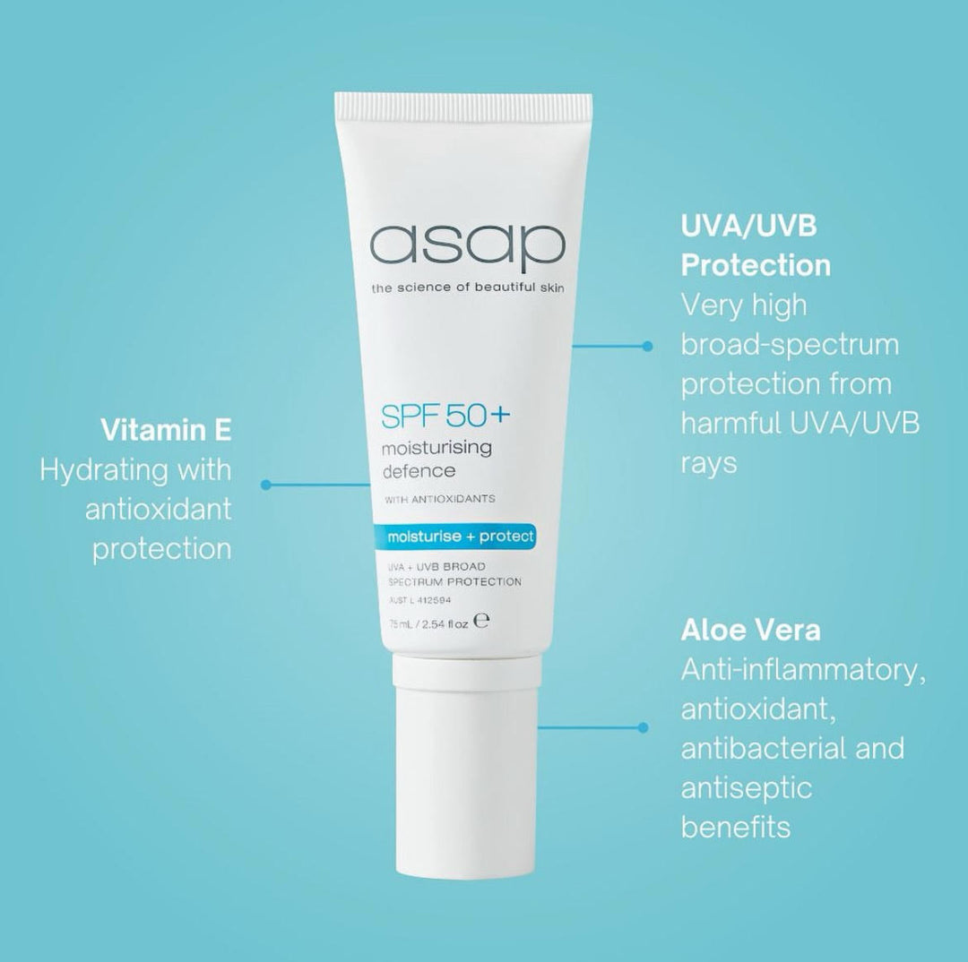 ASAP Moisturising Defence SPF50+